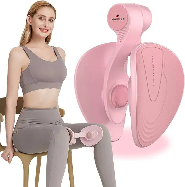 Hip & Pelvis Trainer | Thigh Master and Inner Thigh Exercise Equipment | Pelvic Floor Exerciser Device | Training Tool | for Home, Gym, Fitness, Workout, Stretcher | for Men & Women - Luxi Cart