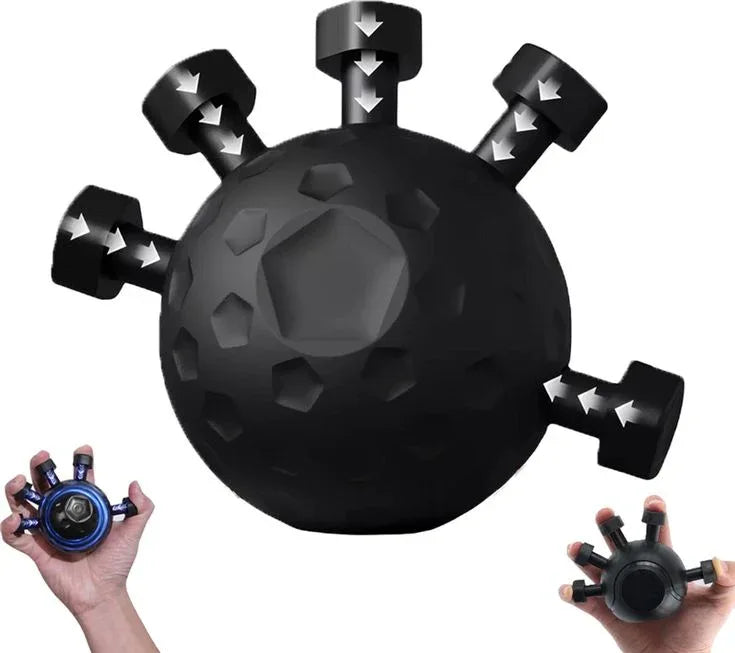 Eagle Claw Hand Grip Strengthener Ball – 20-45KG Resistance, Ergonomic Finger Exerciser for Athletes, Climbers, Musicians, Stress Relief, Therapy & Grip Training..1 Psc - Luxi Cart